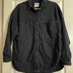 Zara denim overshirt